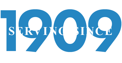 Serving since 1909
